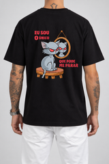 Camiseta Eu Sou O Único Que Pode Me Parar (Verso) — estúdio sem rosto