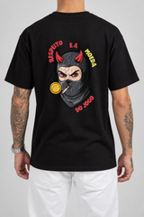 Camiseta Respeito É A Moeda Do Jogo (Verso) — estúdio sem rosto