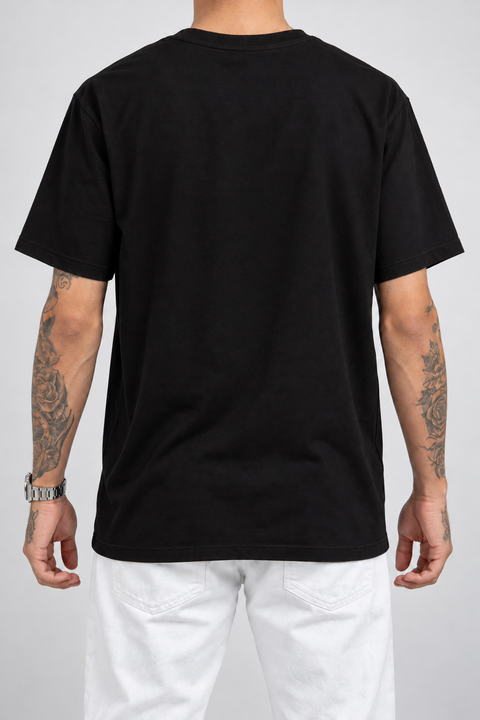Costas lisas — Camiseta M e S Nunca sai de Moda (Frente)
