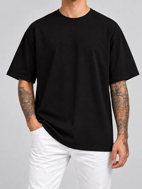 Cor: Preto | Frente | Oversized lisa