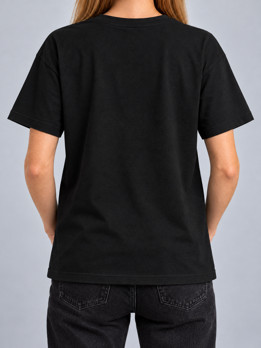 Costas lisas — Camiseta Donuts Fitness (Várias Cores) | Unissex, caimento solto, sem rosto
